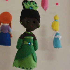 Felt Jungle nursery mobile